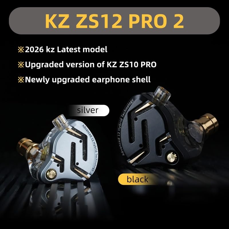 Amazon.com: KZ ZS12 PRO 2 USB C Wired Headphones Type-C in Ear